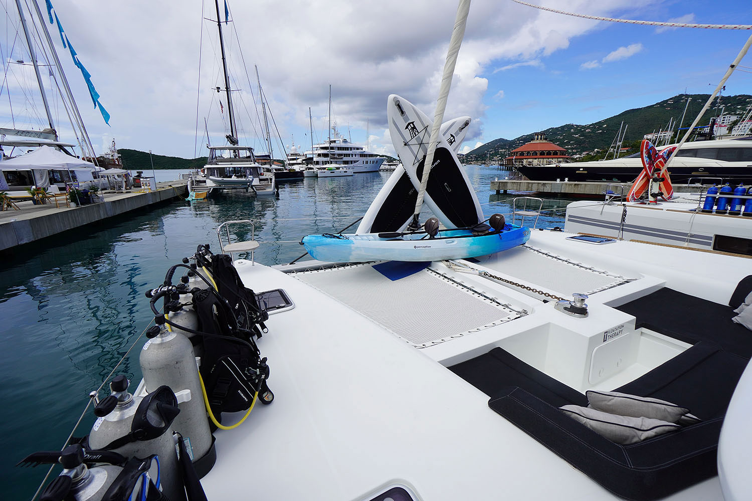 floatation therapy catamaran